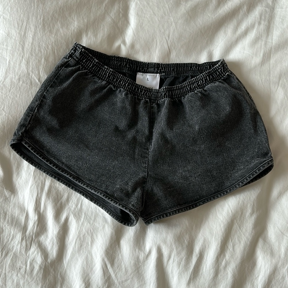 American Apparel denim shorts